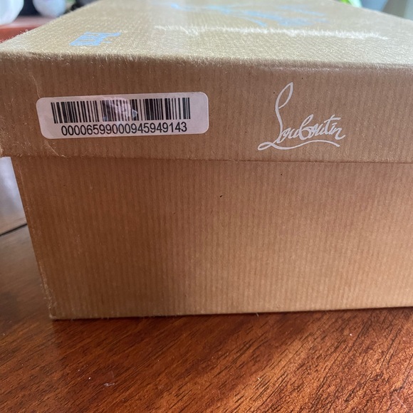Pigalle Follies Louboutin Size 37.5 Nude Pointed High Heel Shoe With Box and Bag - Picture 14 of 14